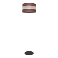 Golv lampa HELEN 1xE27/15W/230V brun/svart/gyllene