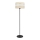 Golv lampa HELEN 1xE27/15W/230V grädde/svart/gyllene