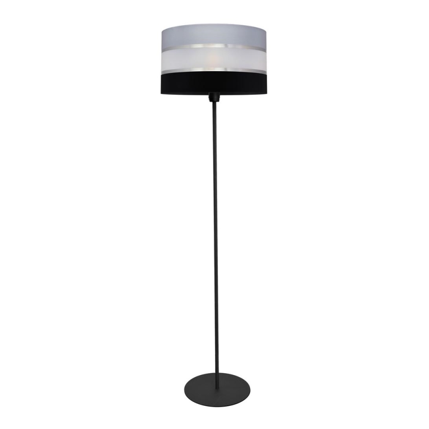 Golv lampa HELEN 1xE27/15W/230V svart/grå/silver