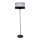 Golv lampa HELEN 1xE27/15W/230V svart/grå/silver