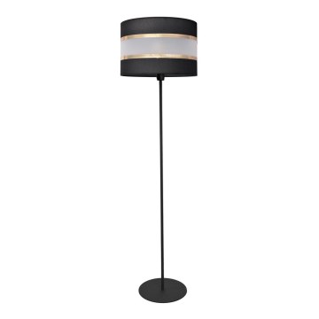 Golv lampa HELEN 1xE27/15W/230V svart/gyllene