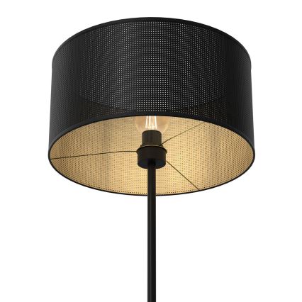 Golv lampa LOFT SHADE 1xE27/60W/230V svart/gyllene