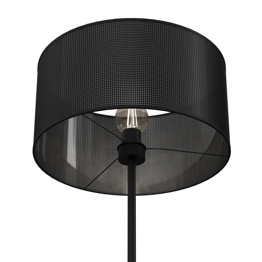 Golv lampa LOFT SHADE 1xE27/60W/230V svart