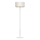 Golv lampa LOFT SHADE 1xE27/60W/230V vit/gyllene