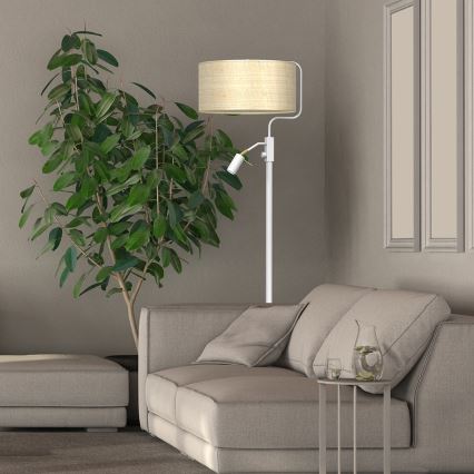 Golv lampa MARSHALL 1xE27/40W/230V + 1xGU10/MR11/7W