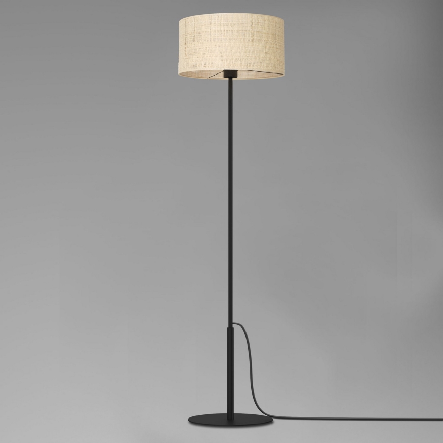 Golv lampa RATTAN 1xE27/60W/230V rotting