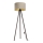Golv lampa STANDART 1xE27/60W/230V beige/brun