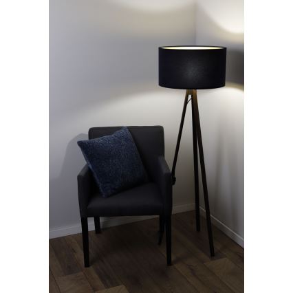 Golv lampa STANDART 1xE27/60W/230V blå/brun