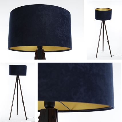 Golv lampa STANDART 1xE27/60W/230V blå/brun