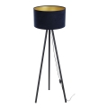 Golv lampa STANDART 1xE27/60W/230V blå/svart