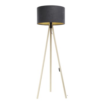 Golv lampa STANDART 1xE27/60W/230V grå/beige