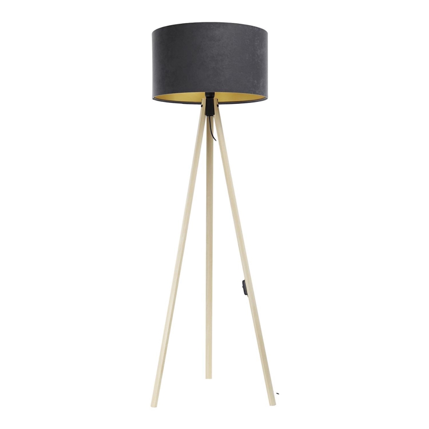 Golv lampa STANDART 1xE27/60W/230V grå/beige