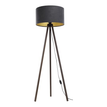 Golv lampa STANDART 1xE27/60W/230V grå/brun