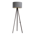 Golv lampa STANDART 1xE27/60W/230V grå/brun
