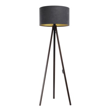 Golv lampa STANDART 1xE27/60W/230V grå/brun