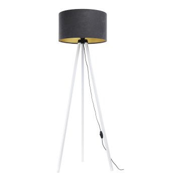 Golv lampa STANDART 1xE27/60W/230V grå/vit