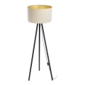 Golv lampa STANDART 1xE27/60W/230V grädde/svart