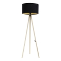 Golv lampa STANDART 1xE27/60W/230V svart/beige