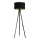 Golv lampa STANDART 1xE27/60W/230V svart/brun