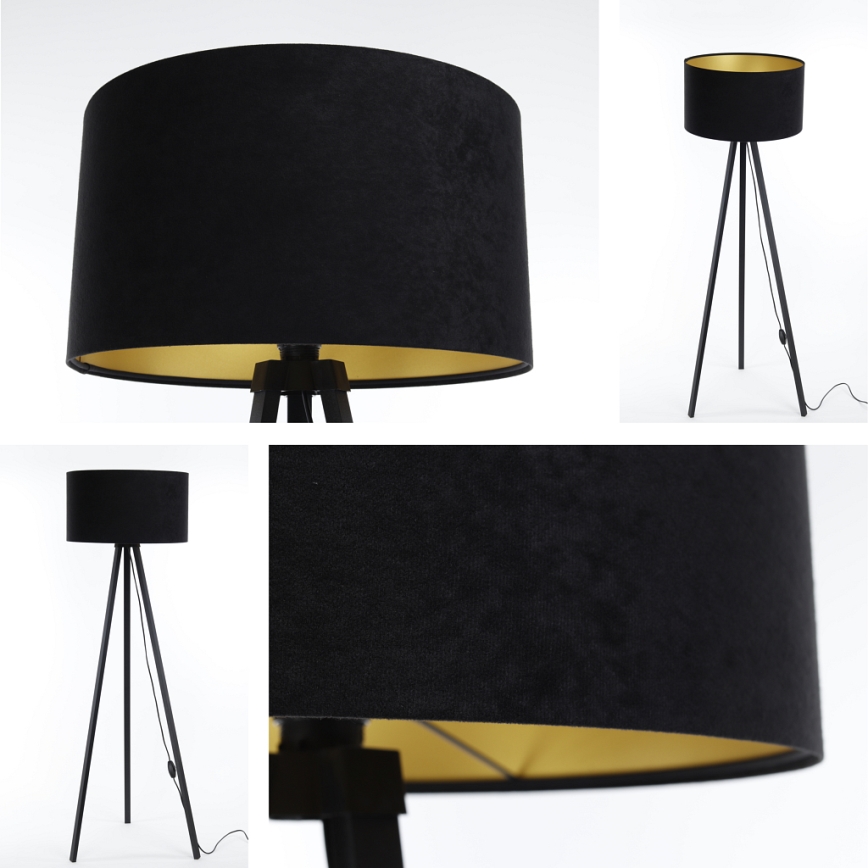 Golv lampa STANDART 1xE27/60W/230V svart