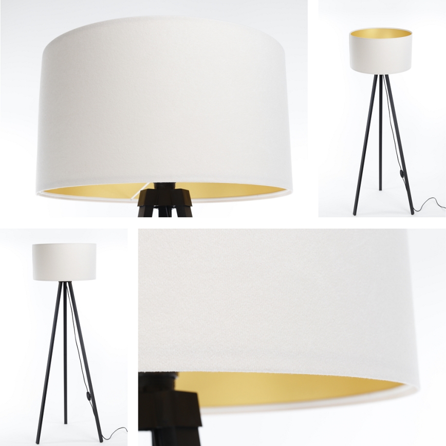 Golv lampa STANDART 1xE27/60W/230V vit/svart