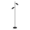 Golv lampa VERTICAL 2xGU10/8W/230V svart