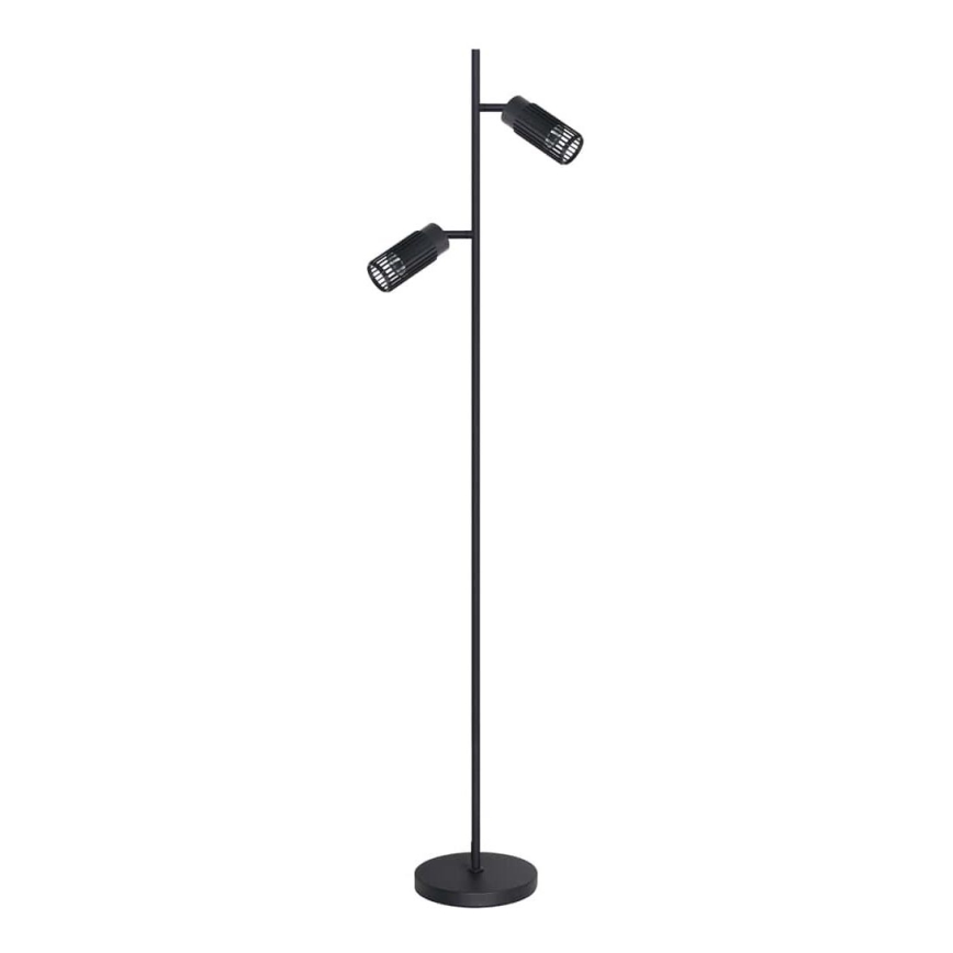 Golv lampa VERTICAL 2xGU10/8W/230V svart
