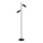 Golv lampa VERTICAL 2xGU10/8W/230V svart