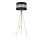 Golvampa CORAL 1xE27/60W/230V beige/svart/guld