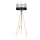 Golvampa CORAL 1xE27/60W/230V beige/svart/vit/mattkrom