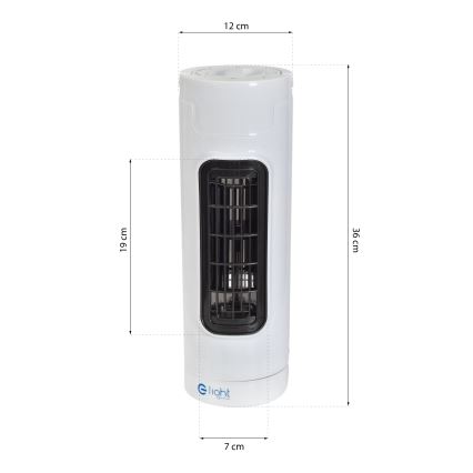Golvfläkt TOWER 30W/230V vit