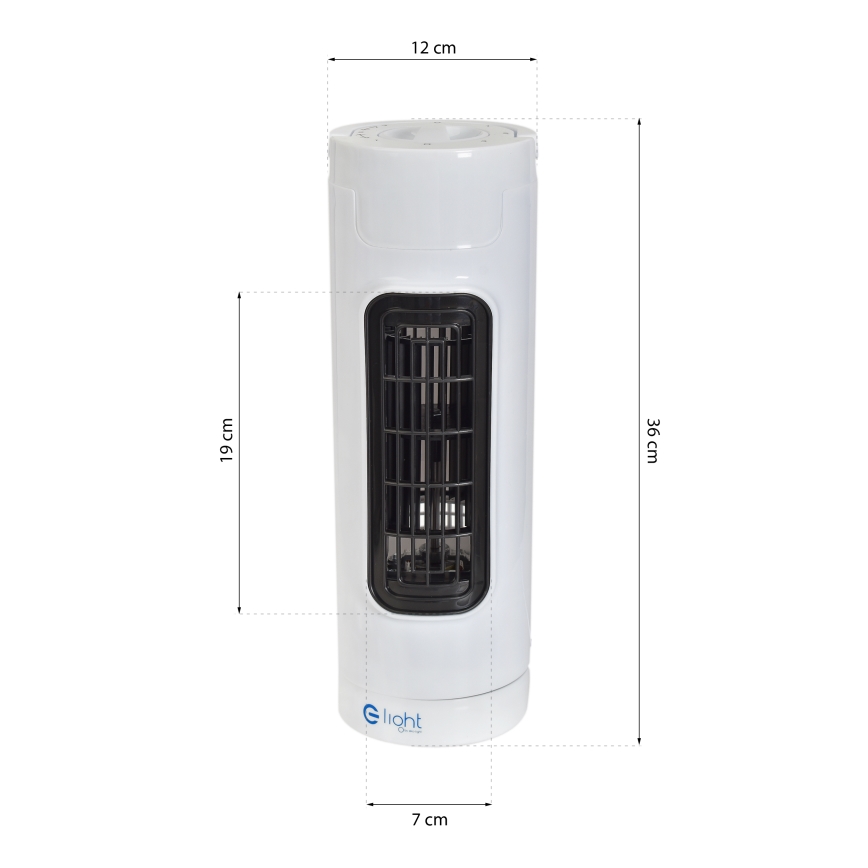 Golvfläkt TOWER 30W/230V vit