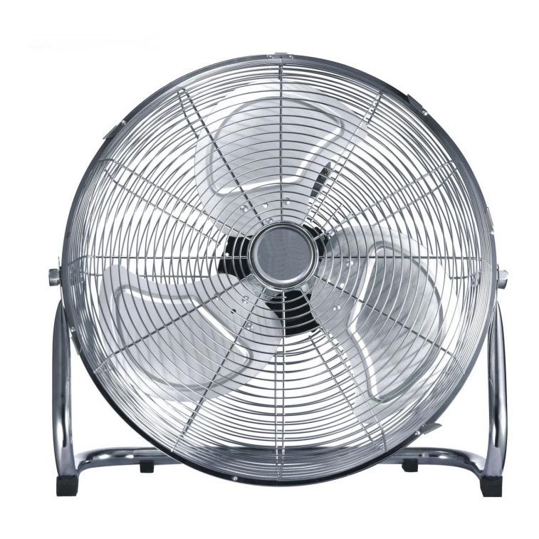 Golvfläkt VIENTO 100W/230V glänsande krom