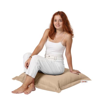 Golvkudde 70x70 cm beige