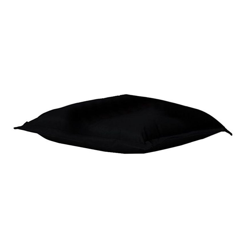 Golvkudde 70x70 cm svart