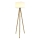Golvlampa 1xE27/40W/230V beige/vit