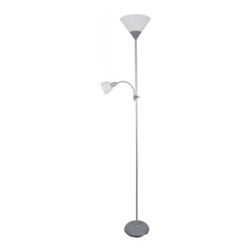 Golvlampa 1xE27/60W/230V + 1xE14/25W