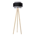 Golvlampa 1xE27/60W/230V grå