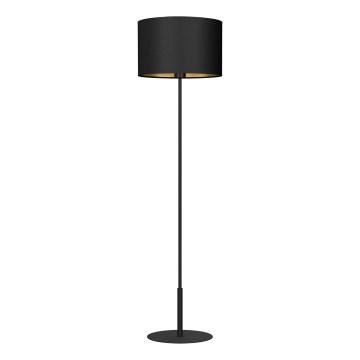 Golvlampa ARDEN 1xE27/60W/230V svart/gyllene