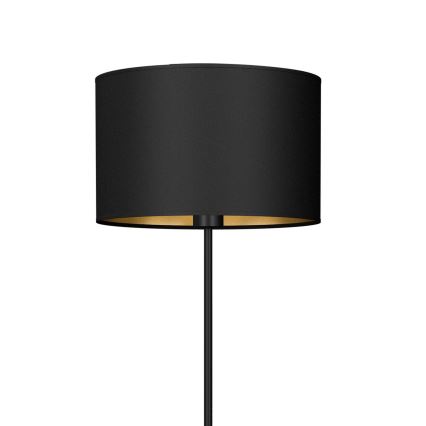 Golvlampa ARDEN 1xE27/60W/230V svart/gyllene