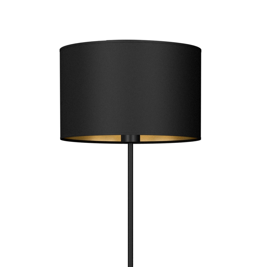 Golvlampa ARDEN 1xE27/60W/230V svart/gyllene