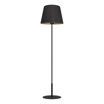 Golvlampa ARDEN 1xE27/60W/230V svart/gyllene