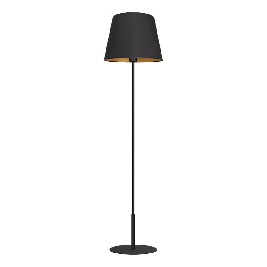 Golvlampa ARDEN 1xE27/60W/230V svart/gyllene