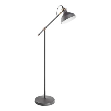 Golvlampa ARTHUR 1xE27/25W/230V grå