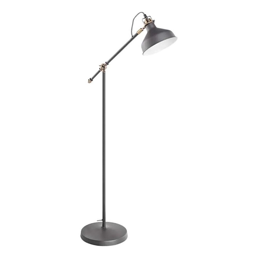 Golvlampa ARTHUR 1xE27/25W/230V grå