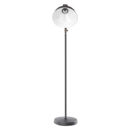 Golvlampa ARTHUR 1xE27/25W/230V grå