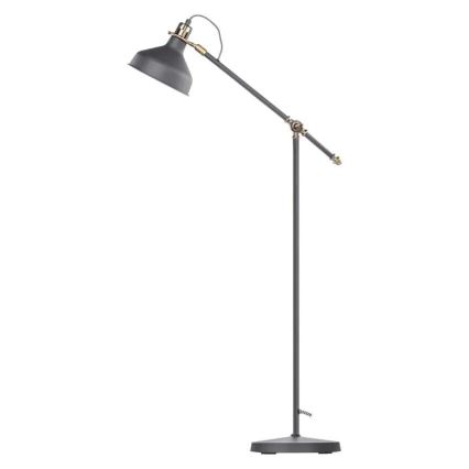 Golvlampa ARTHUR 1xE27/25W/230V grå
