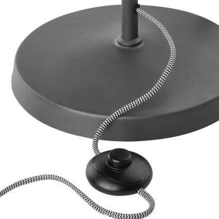 Golvlampa ARTHUR 1xE27/25W/230V grå