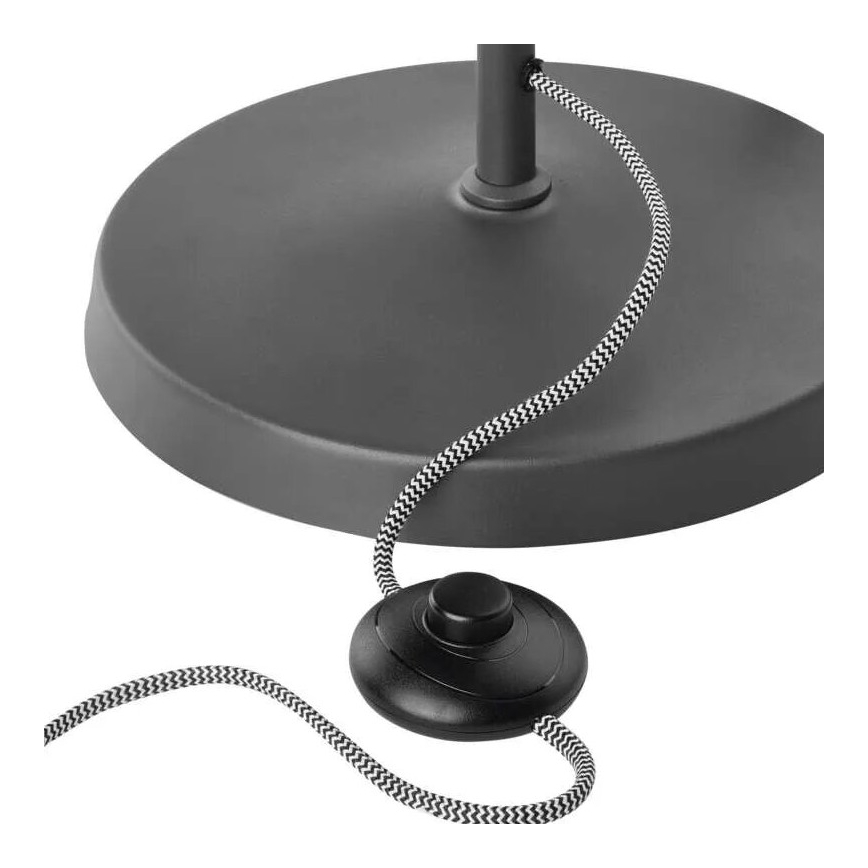 Golvlampa ARTHUR 1xE27/25W/230V grå