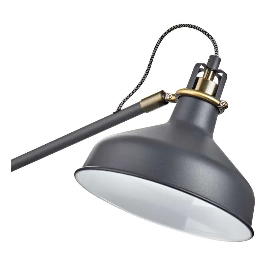 Golvlampa ARTHUR 1xE27/25W/230V grå